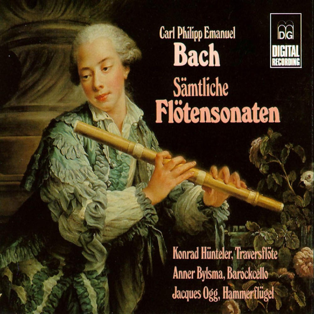 BACH,C. P., Complete Flute Sonatas, audioCD
