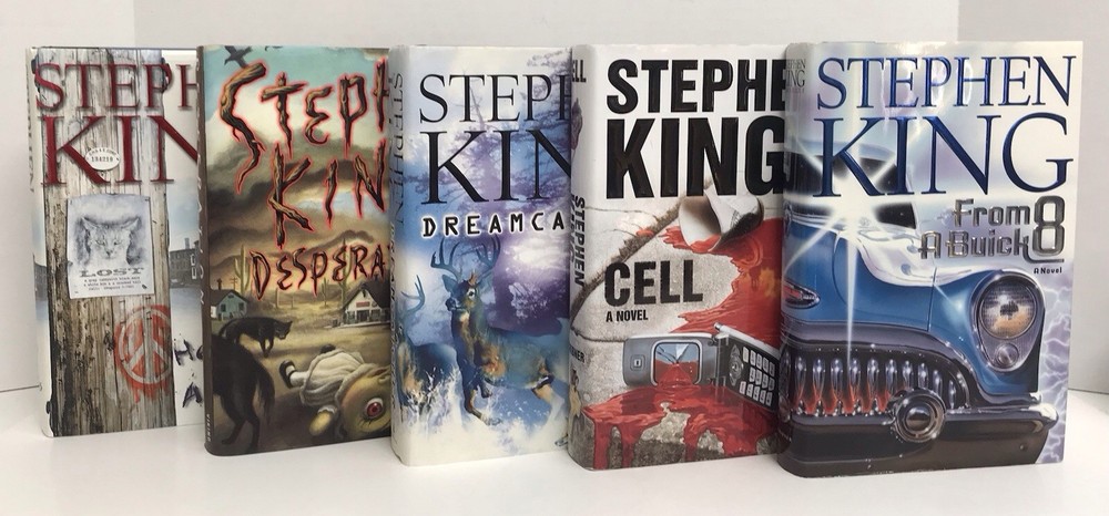 Stephen King Book Lot Includes 5 ~ 1st Edition Books Desperation Dreamcatcher +