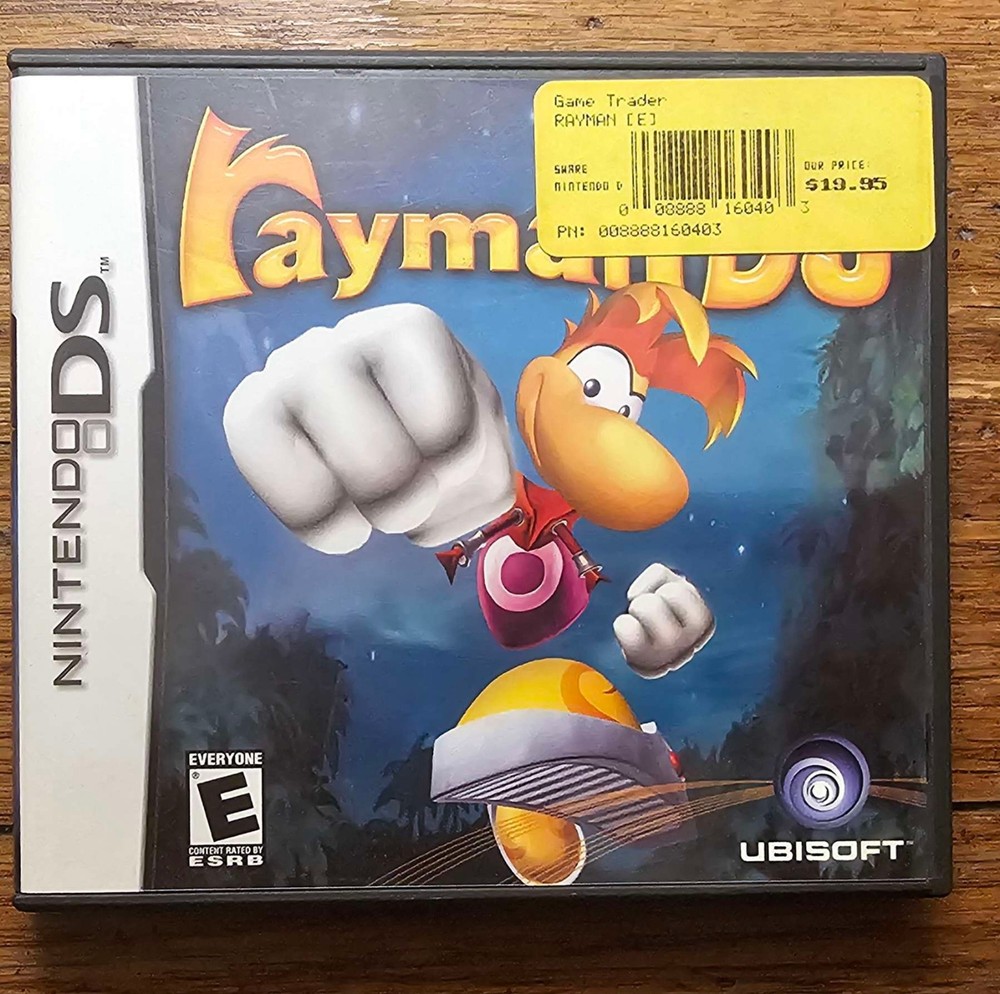 Rayman DS (Nintendo DS, 2005) CIB, works.