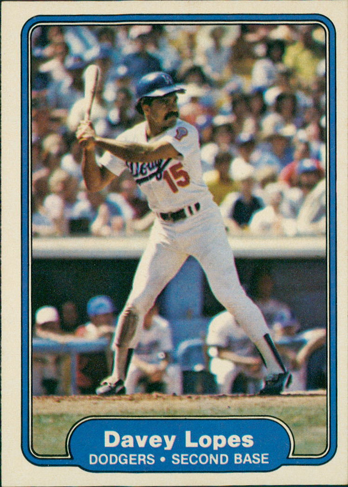 1982 Fleer - Davey Lopes #12