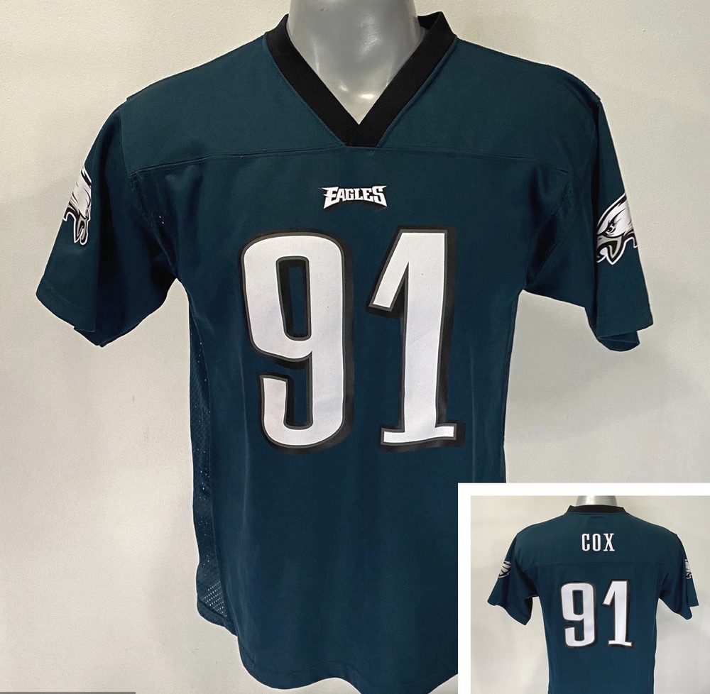 Philadelphia Eagles Fletcher Cox XL Youth Kids 18/20 NFL Team Apparel Jersey