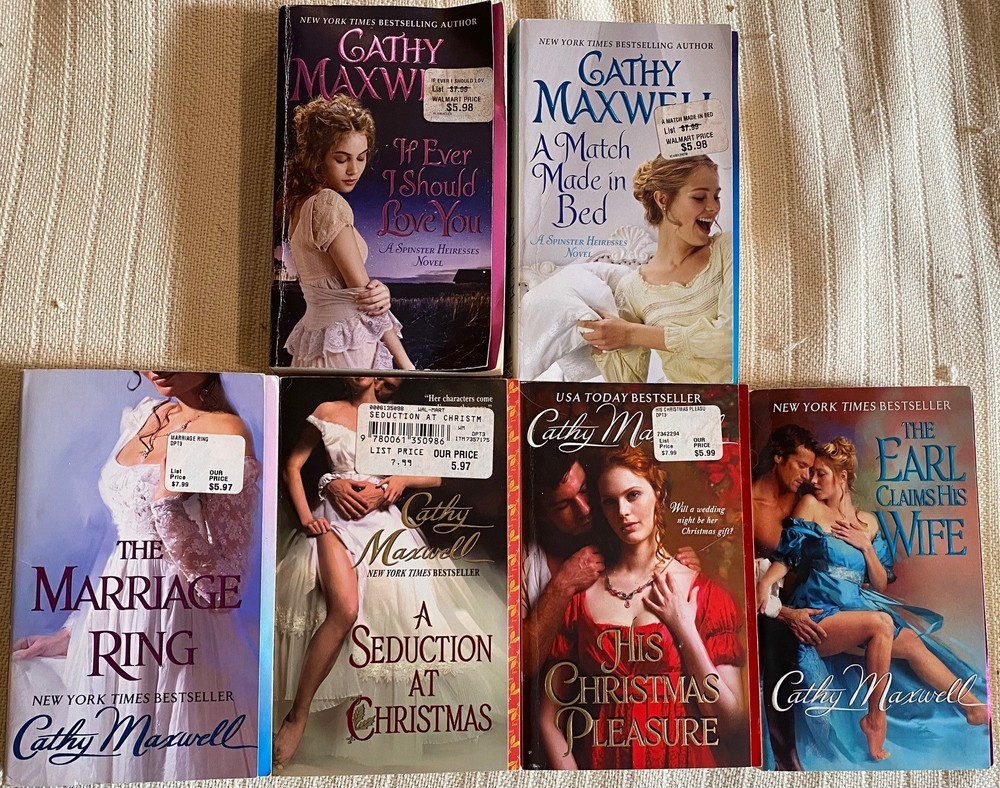Two Partial Series - Scandals & Seductions & Spinster Heiresses by Cathy Maxwell