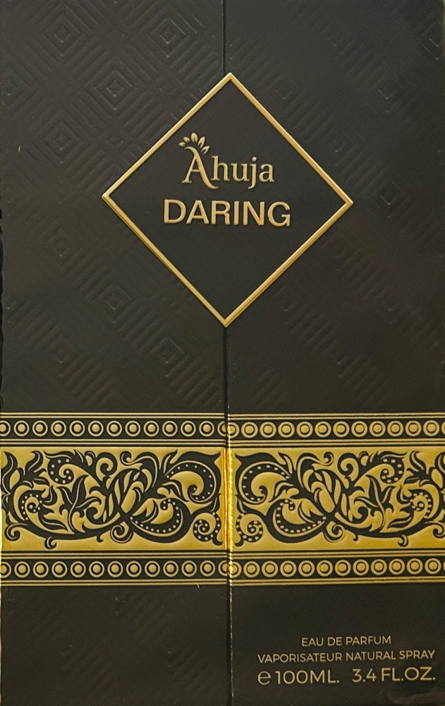 Ahuja Daring Eau De Parfum Spray 100 ml 3.4 fl oz Men's New Box