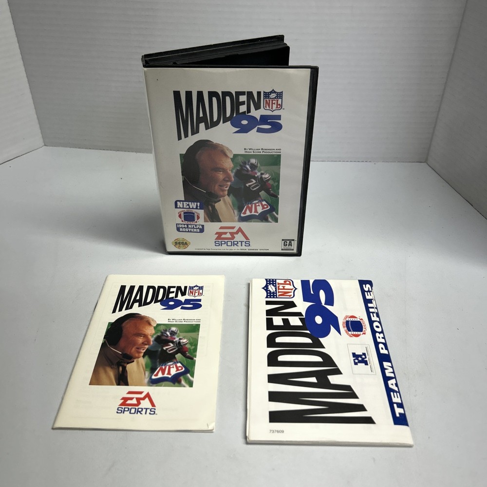 Madden NFL 95 (Sega Genesis, 1994)