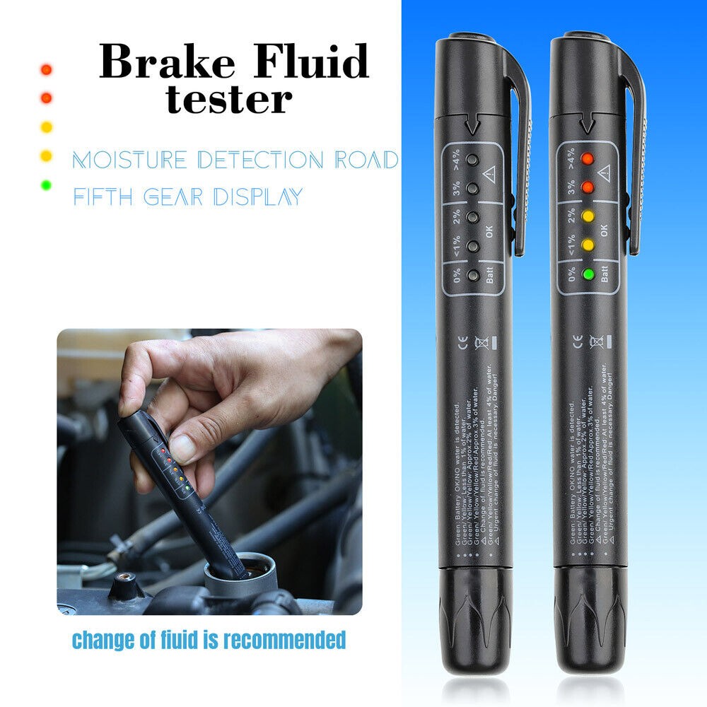 For DOT3 DOT4  Auto Brake Fluid Liquid Oil Moisture Tester Pen Car Testing Tool