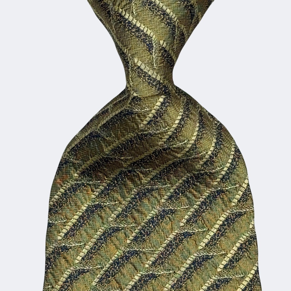 Issey Miyake Tie Silk Vintage Necktie Abstract Design Multi Color Made In Japan