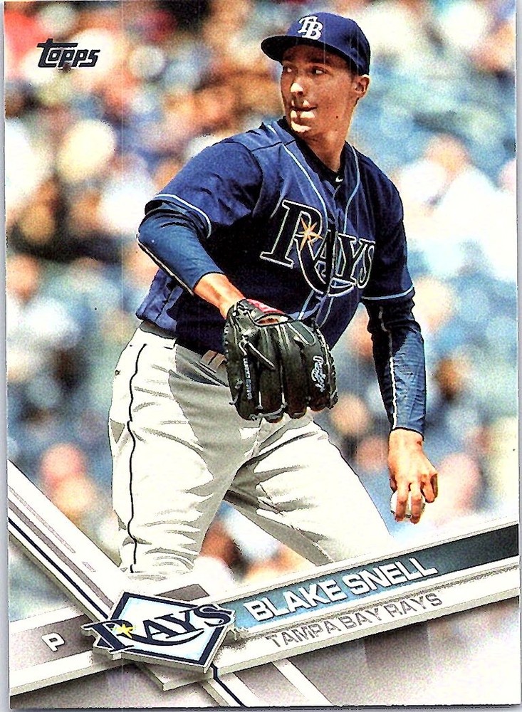 2017 Topps #190 Blake Snell Tampa Bay Rays