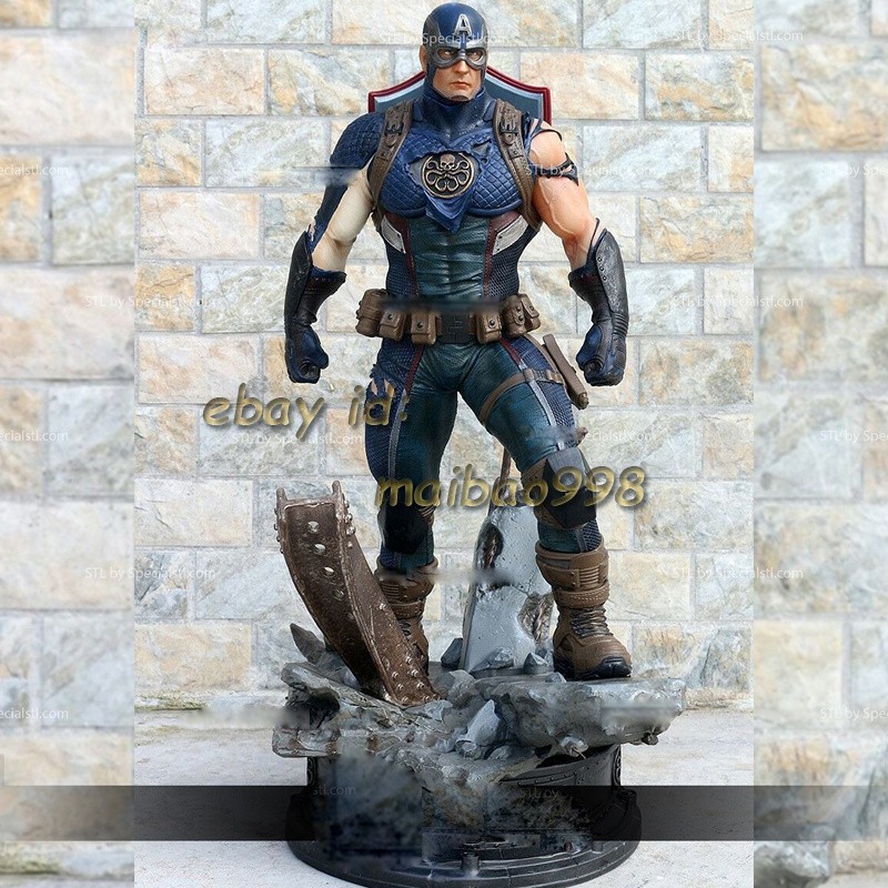 3D Print Captain America Hydra Garage Kit Figure Model Kit Unpainted Unassembled