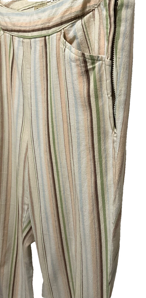 Eddie Bauer Mercer Fit Striped Pants Women's 8 Tall