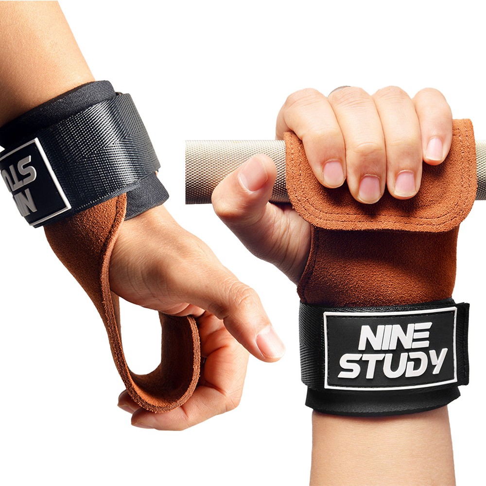 Padded Weight Lifting Straps Deadlift Straps with Wrist Support, Gym Wrist Strap