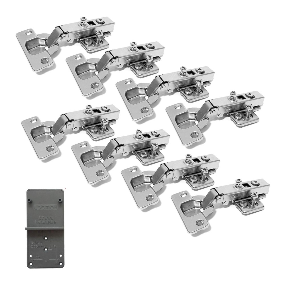 110 Degree Full Overlay 35mm Soft Close Hinge with Hydraulic Damper for Kitch...