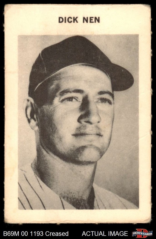 1969 Milton Bradley Dick Nen Senators 2 - GOOD