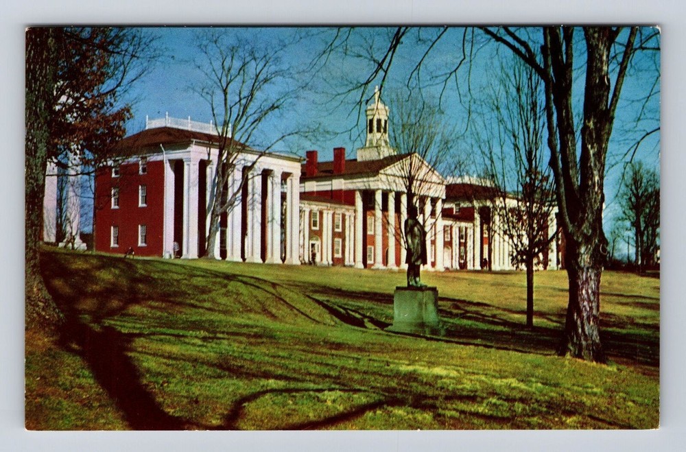 Lexington VA-Virginia, Washington & Lee University Campus, Vintage Postcard
