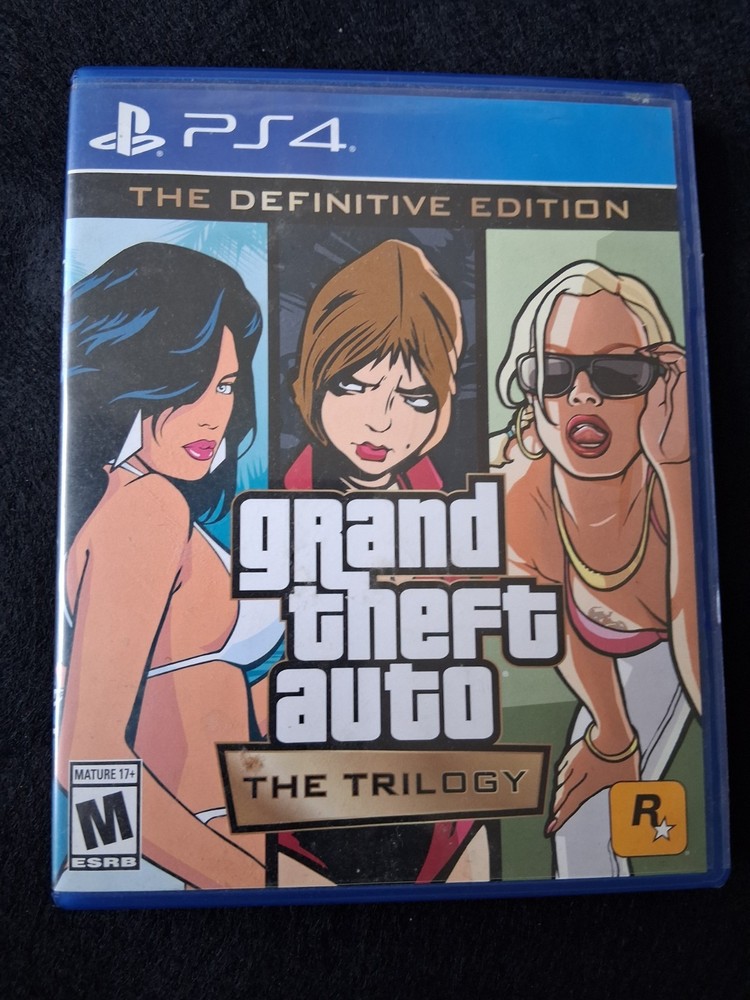 Grand Theft Auto: The Trilogy The Definitive Edition (PlayStation 4, 2021)