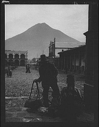 Travel views,buildings,streets,arches,people,Cuba,Guatemala,Arnold Genthe,1899