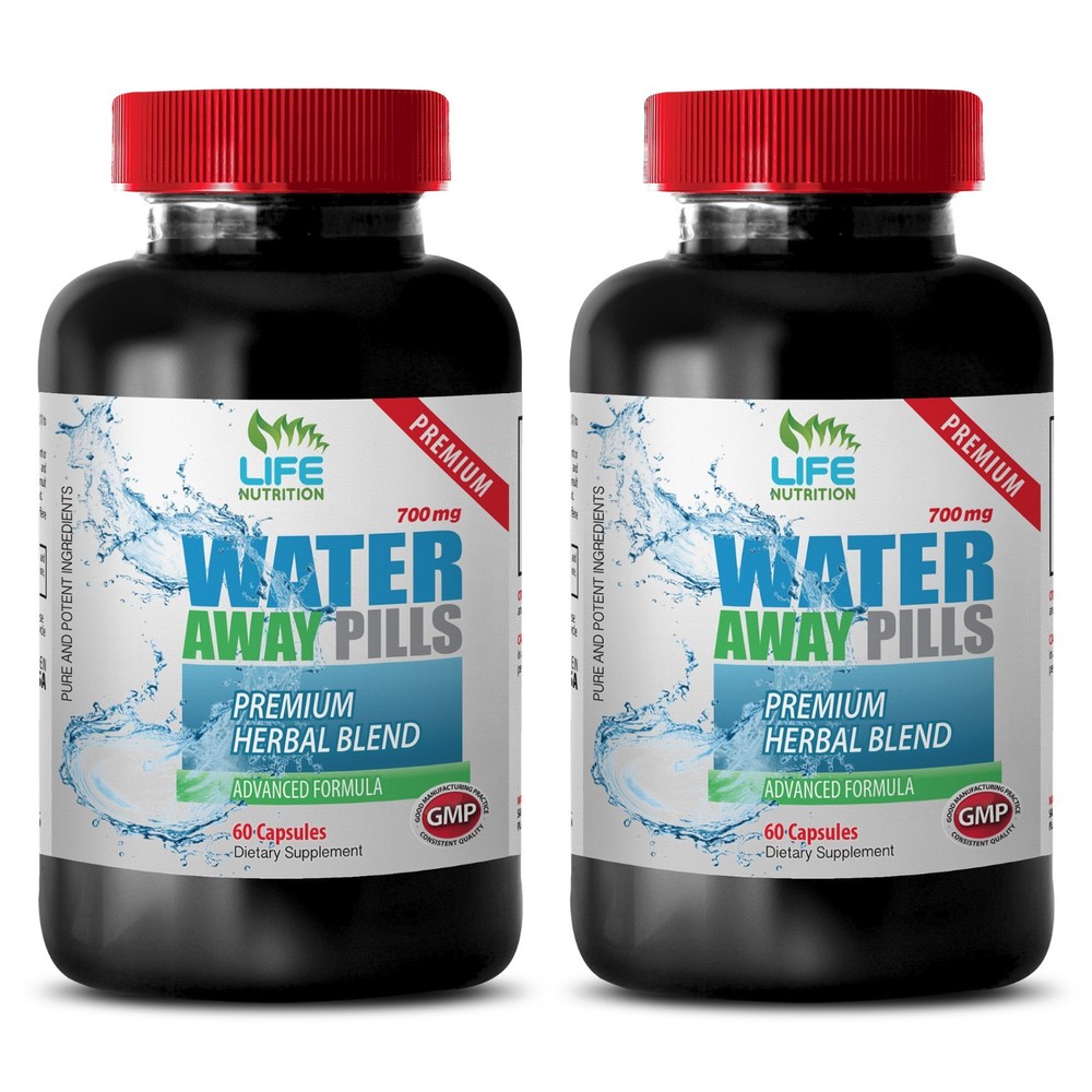 Mental Clarity Capsules - Water Away Pills 700mg - Green Tea Fat Burner 2B