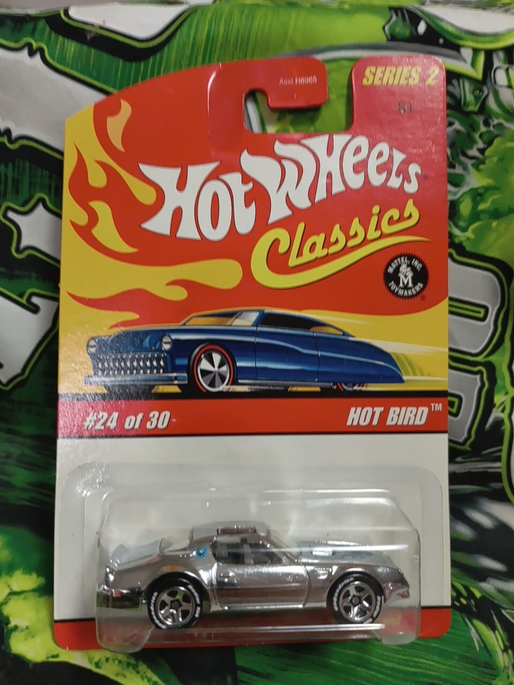 2005 Vintage Hot🔥Wheels/ CLASSICS Series 2 {# 24/30- Hot Bird In Chr w/ sp5bfg