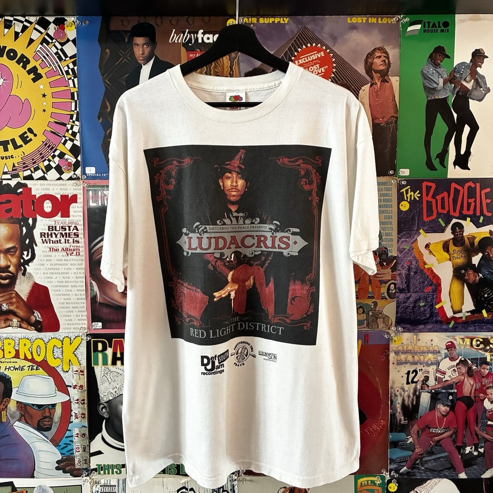 Vintage Ludacris Red Light District Rap Tee on Fruit of the looms Tag