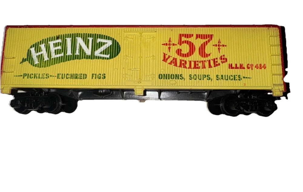 Vintage HO Scale Tyco Heinz 57 Varieties Pickles Box Car Train 484