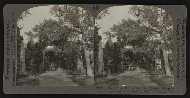 Where the father of his country sleeps-Tomb of Washington, Mount Vernon, Va.