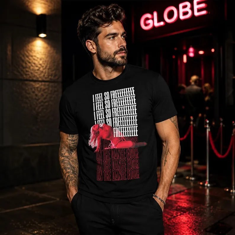 Madonna Confessions II Inspired Unisex Tee, I Feel So Free On The Dance Floor...