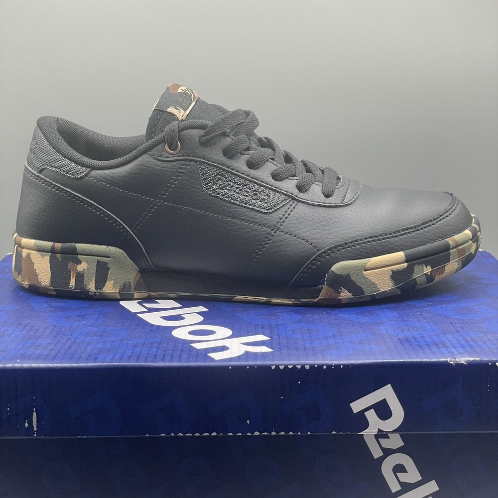 Reebok Men's Royal Heredis Black Camo Sneakers DV8839 Shoes Size 9