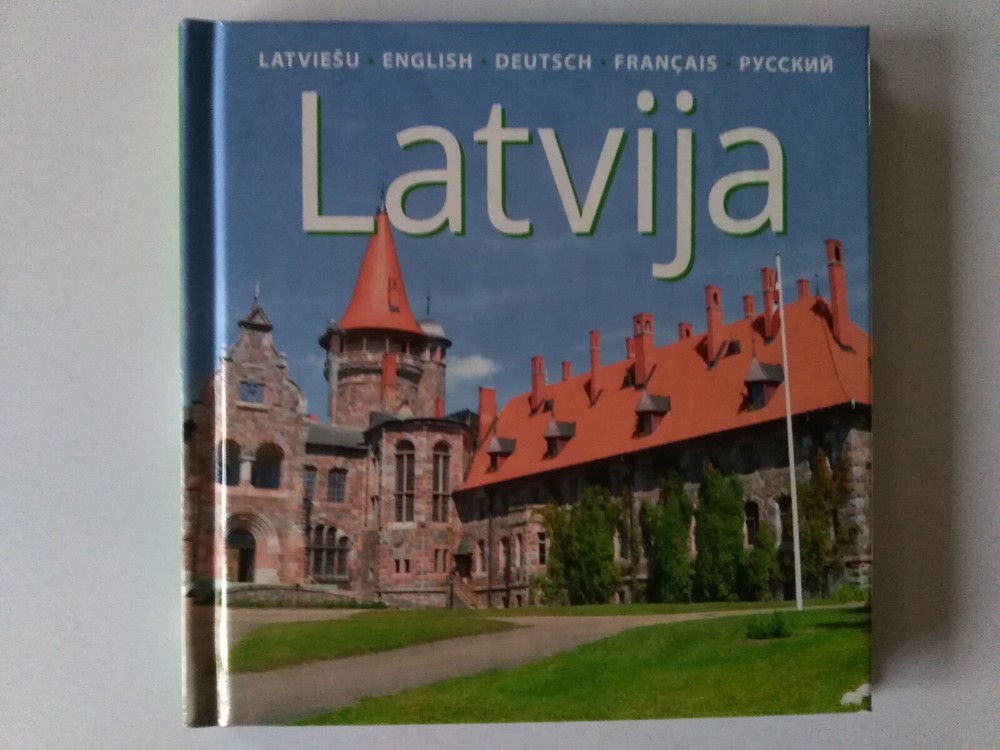 Latvia. Photo album book. English, Deutsch, Francais, Latvian, Russian languages