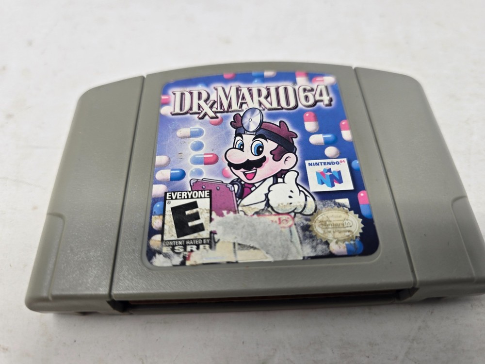 Dr. Mario 64 Video Game (Nintendo 64, N64) Authentic Cartridge Only