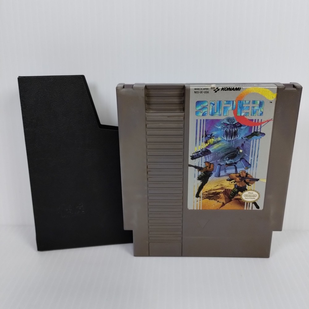 Super C Contra (Nintendo NES) Cart Only - AUTHENTIC - TESTED - Free Shipping