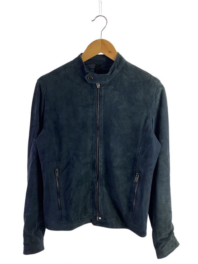 Tagliatore Leather Jacket Blouson/44/Sheep Leather/Nvy/Rue20-01 11201
