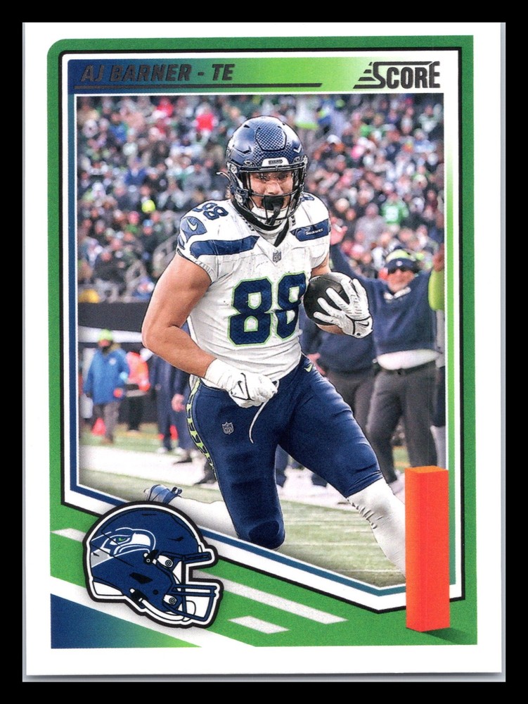 2025 Score #82 AJ Barner Seattle Seahawks