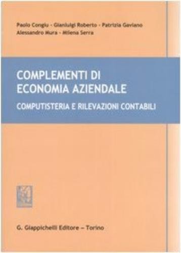 Congiu Paolo, Roberto  Complementi di economia aziendale. Computist (Paperback)Another great item from Rarewaves USA | Free delivery!