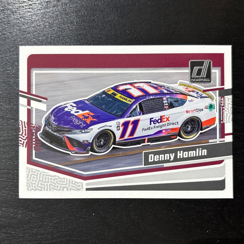 2024 Panini Donruss Racing Denny Hamlin #76