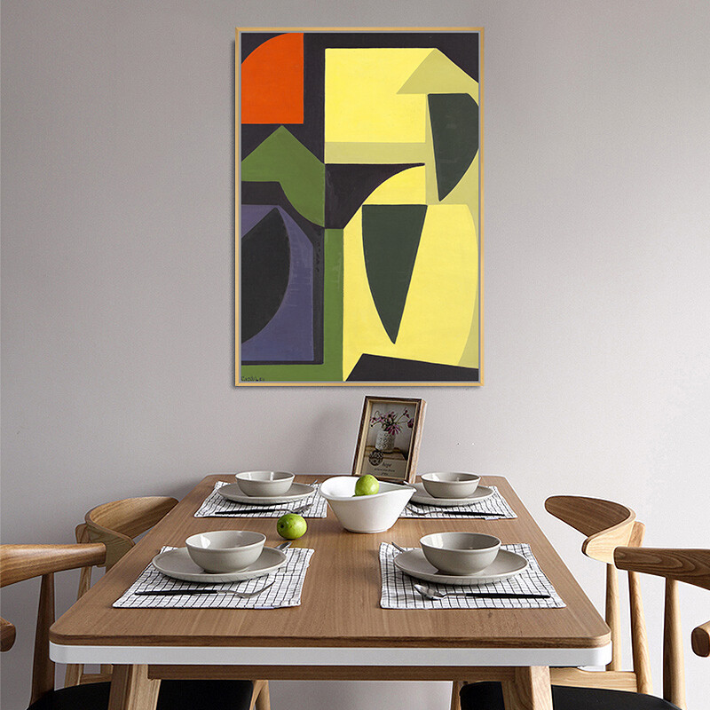 Abstract Oil Painting On Canvas Right Art Wall Art Minimalist Art Painting