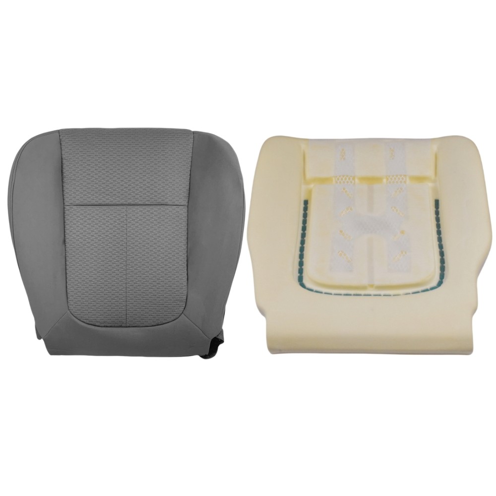 For 2009-2014 Ford F150 Driver Bottom Seat Cover & Foam
