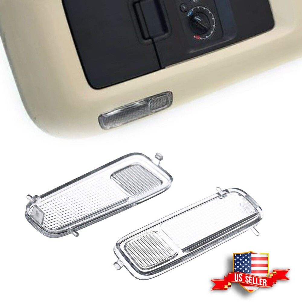 03-06 Ford Expedition Lincoln Navigator Driver Passenger Overhead Dome Lamp Lens