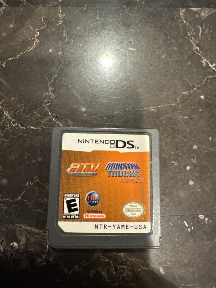 Nintendo DS ATV Monster Trucks Game Cartridge Only