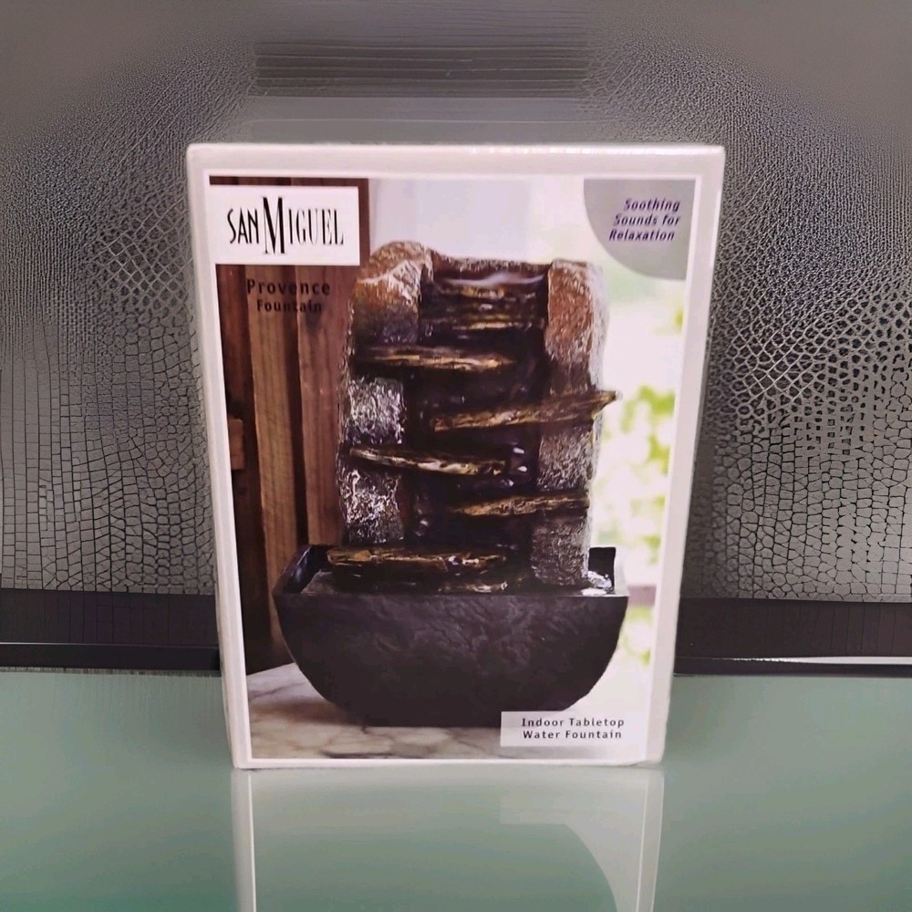 Indoor Tabletop Water Fountain San Miguel Provence Fountain 7