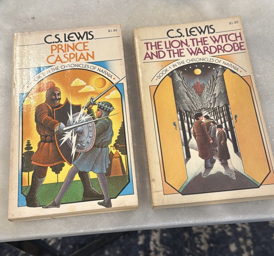 Chronicles of Narnia: Lion, Witch & Wardrobe, Prince Caspian by C.S. Lewis PB C…