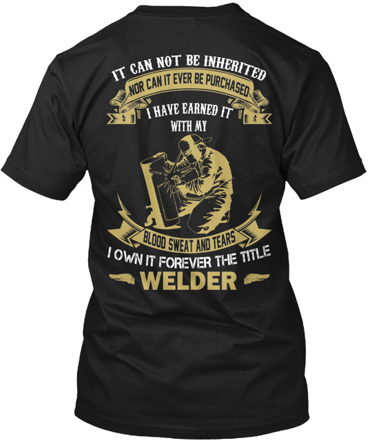 Limited For Welder Tee T-shirt Made in the USA Size S to 5XL