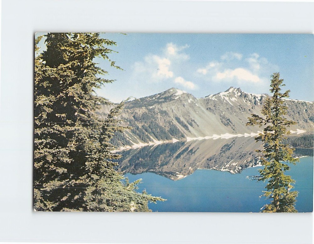 Postcard Crater Lake Oregon USA