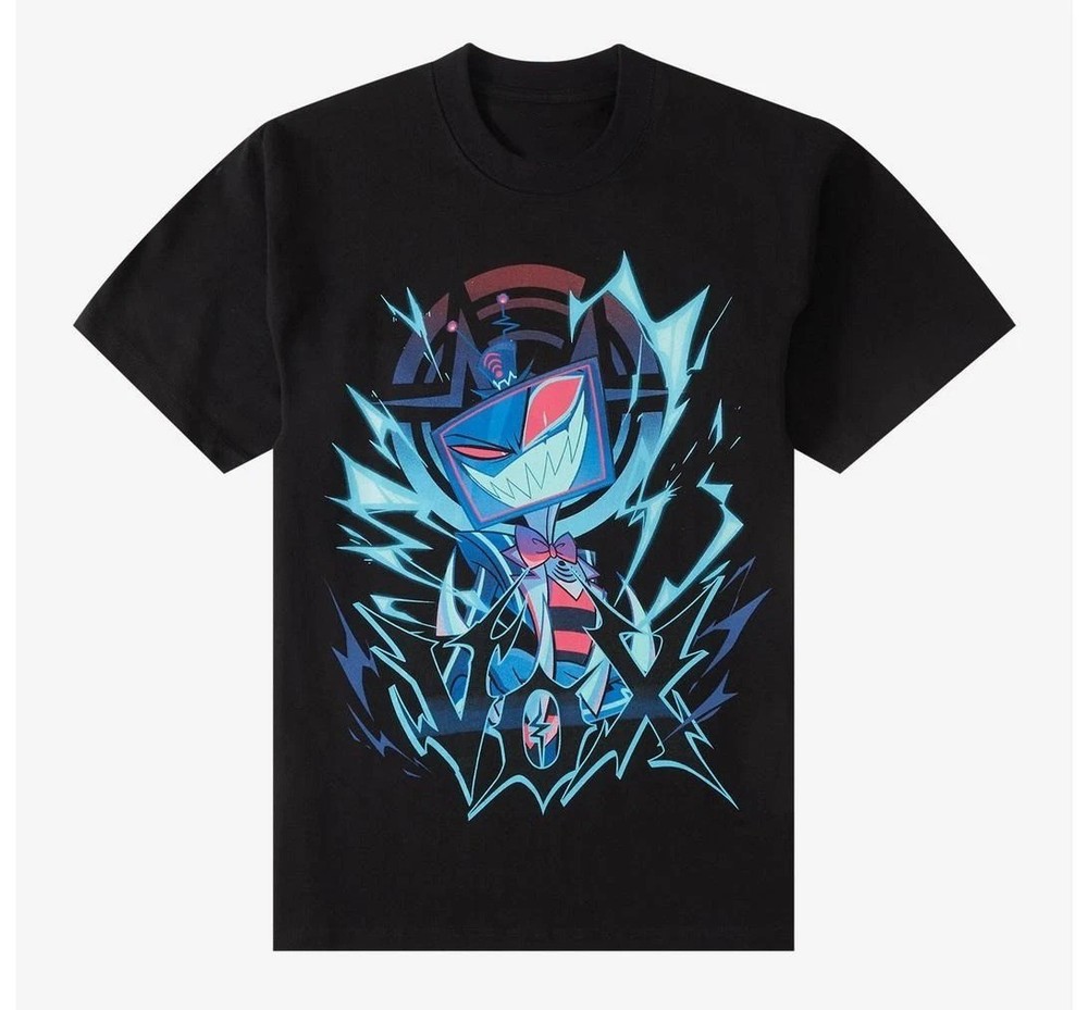 Hazbin Hotel Vox Solo Metal T-Shirt Unisex Size S-5XL Reprint