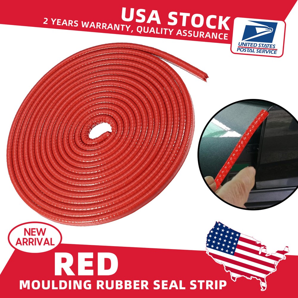 20ft Car Door Edge Trim Guard Rubber Seal Strip Protector Fit for Toyota Crown