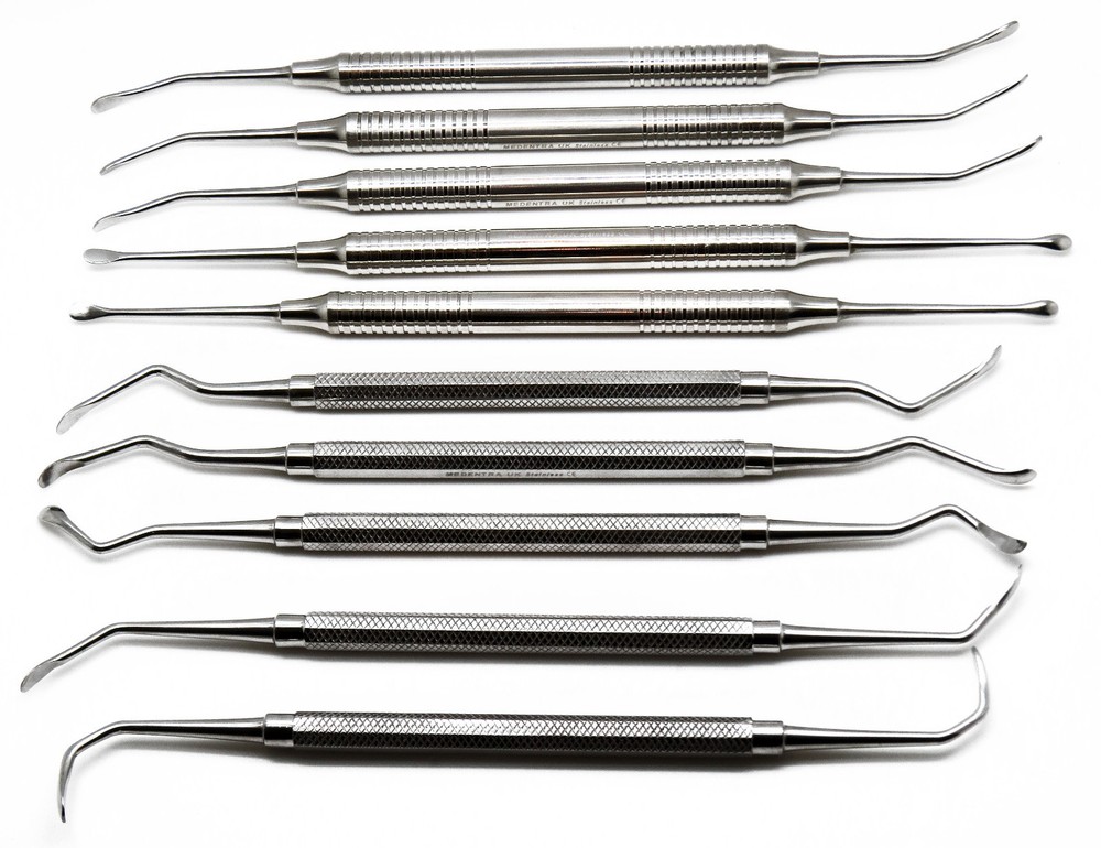 10 Pcs Standard Sinus Lift Dental Implant Surgical Instruments