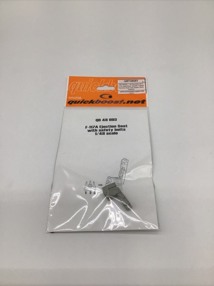1/48 Quickboost 48093 F-117A Ejection Seat w/Safety Belts LHH