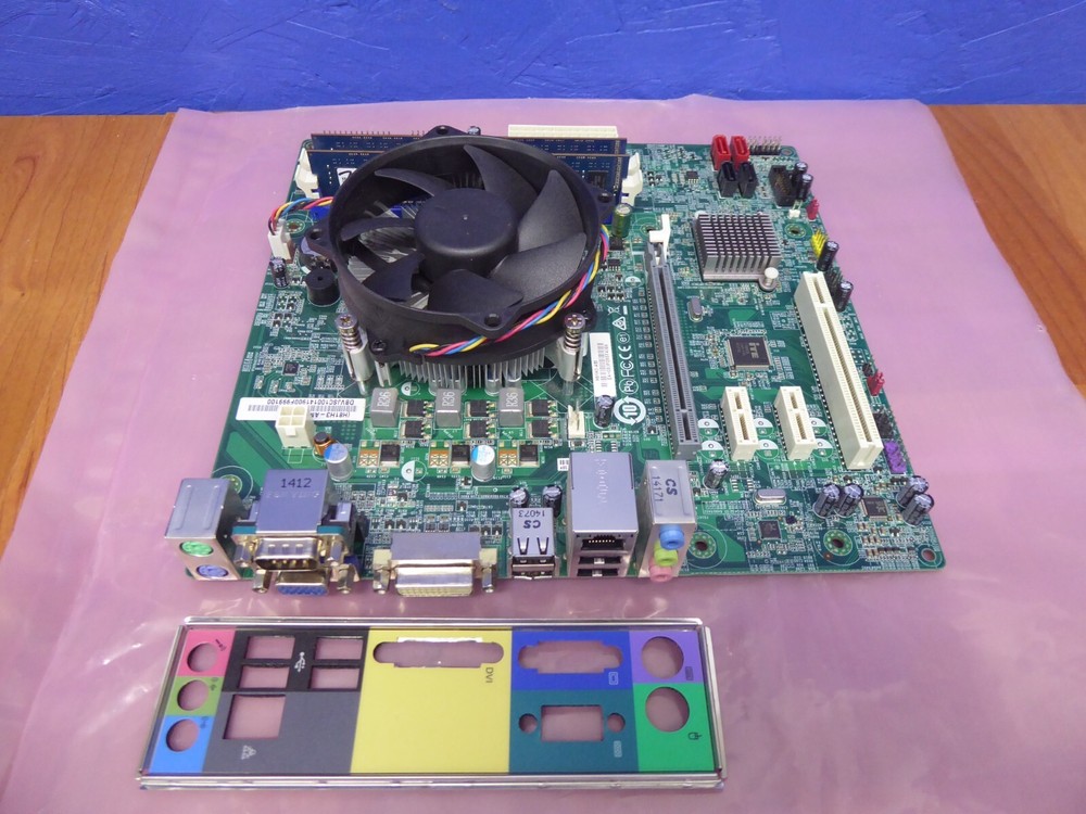 Acer Veriton M2630G H81H3-AM Motherboard Combo with G3220 3.0GHz CPU 8GB RAM Heatsink I/O-image