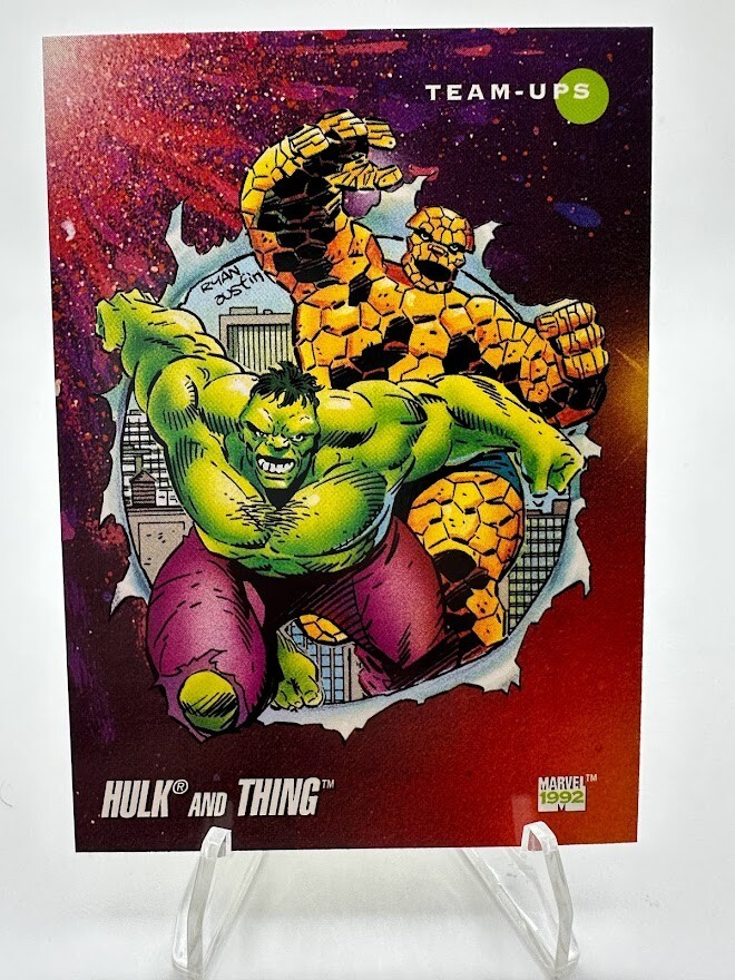 1992 IMPEL MARVEL UNIVERSE SERIES 3 - HULK AND THING #98