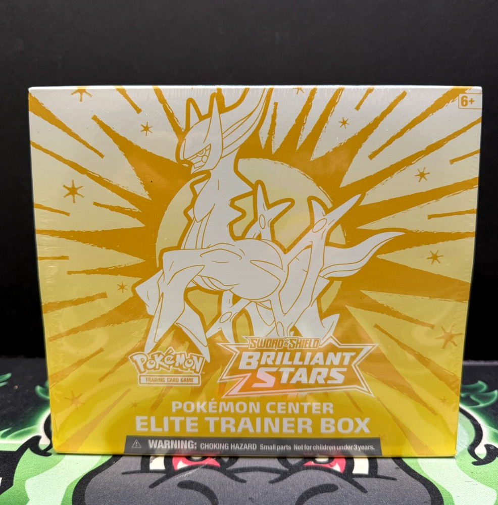 2022 Pokemon Center SWSH Brilliant Stars Elite Trainer Box - Factory SealedRCH IS ACCEPTING CONSIGNMENTS! UP TO 95% PAYOUTS!