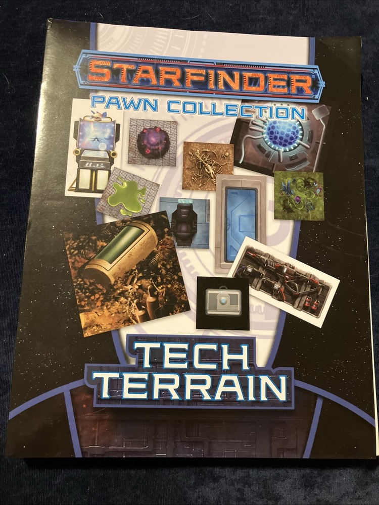 Starfinder : Tech Terrain Pawn Collection by Paizo Staff (2019, Game)