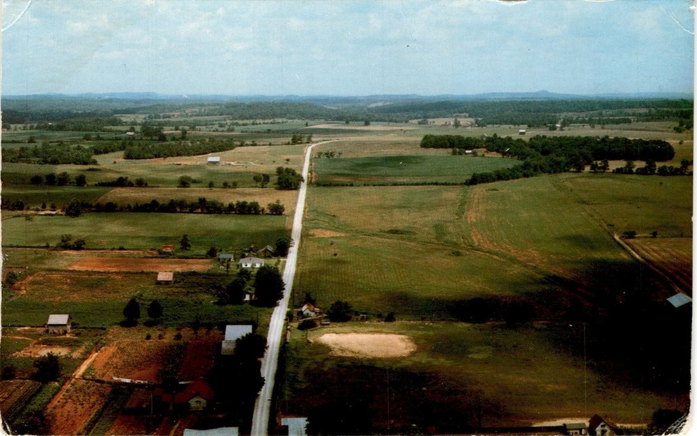 Jefferson Davis Monument, U.S. 68, Hopkinsville, Kentucky, Frank Postcard